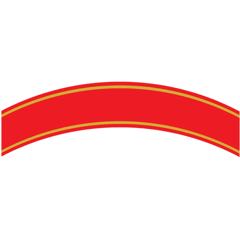 Curved Red and Yellow Abstract Shape on Transparent Background - Download Free Stock Videos Pikwizard.com