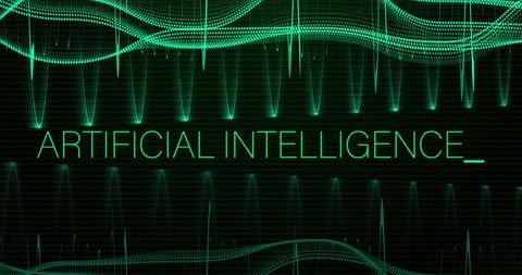 Artificial Intelligence with Futuristic Digital Interface Design - Download Free Stock Images Pikwizard.com