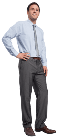 Confident Transparent Businessman in Professional Attire Smiling - Download Free Stock Videos Pikwizard.com
