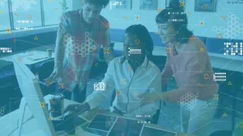 Diverse Team Crafting Innovative Designs with Technology Integration