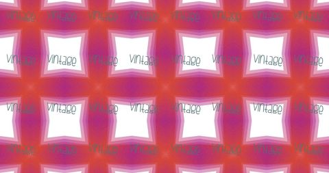 Retro Pattern with 'Vintage' Text on Vibrant Gradient Background - Download Free Stock Images Pikwizard.com