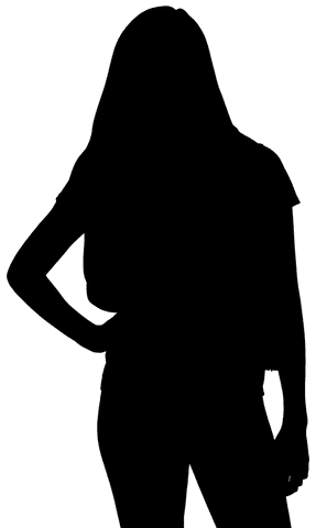 transparent silhouette woman standing on white background - Download Free Stock Videos Pikwizard.com