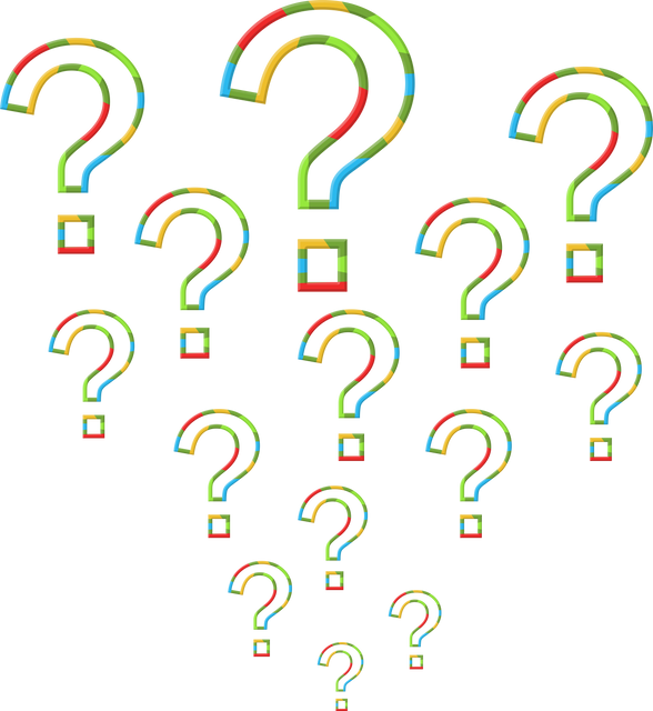 Colorful Transparent Question Marks Design Creative Vector Illustration - Download Free Stock Videos Pikwizard.com