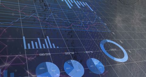 Financial Data Interfaces and Digital Analytics Concept - Download Free Stock Images Pikwizard.com