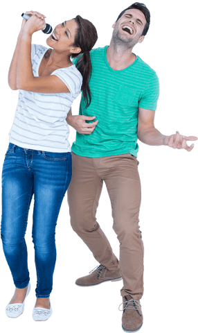 cheerful friends singing and playing air guitar transparent background - Download Free Stock Videos Pikwizard.com