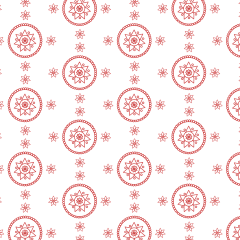 seamless red floral motif on transparent background - Download Free Stock Videos Pikwizard.com