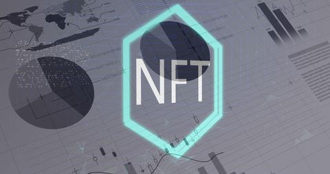nft concept overlays financial data interfaces - Download Free Stock Images Pikwizard.com