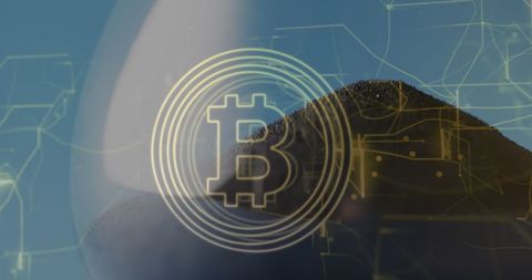 Bitcoin and Data Processing Overlapping Hourglass
