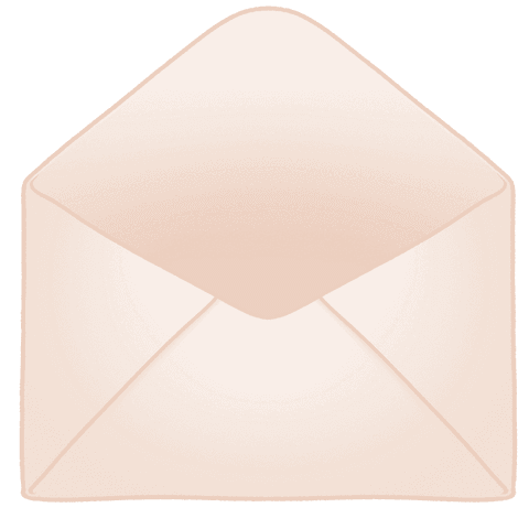 Minimalist Peach Envelope with Transparent Background - Download Free Stock Videos Pikwizard.com