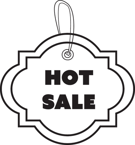 Transparent Hot Sale Tag for Promotional Designs - Download Free Stock Videos Pikwizard.com