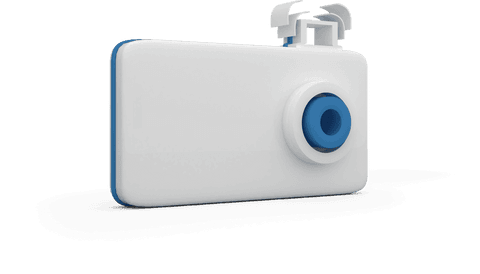white digital camera icon on transparent background for photography - Download Free Stock Videos Pikwizard.com