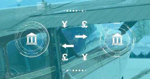 Global banking connectivity in aviation industry