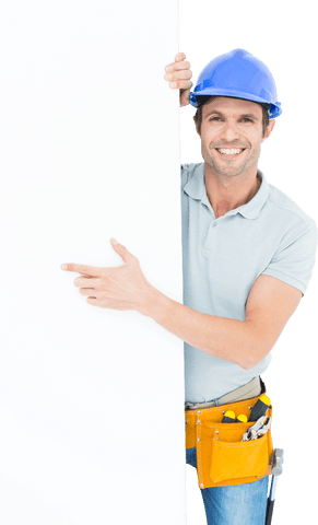 Transparent Happy Architect Showing White Board - Download Free Stock Videos Pikwizard.com