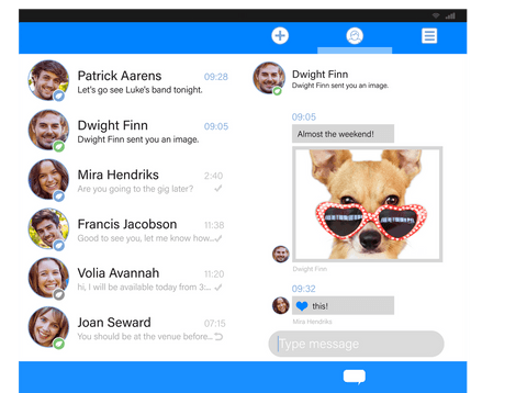 transparent digital chat interface with message interaction - Download Free Stock Videos Pikwizard.com