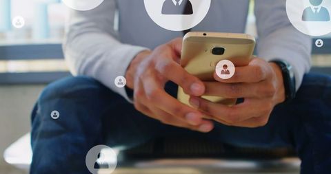 Connected World: Digital Global Interaction Through Smartphone Technology