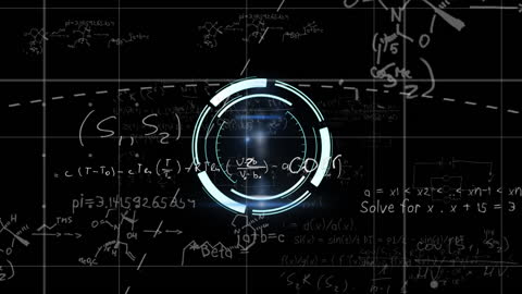 Futuristic Data Processing with Digital Interface