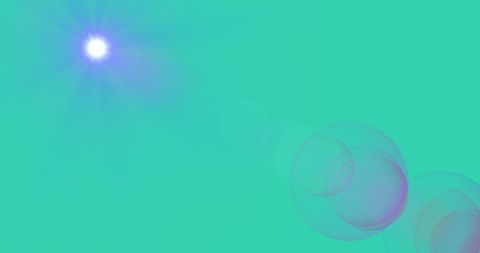 Glowing Lens Flare on Green Abstract Background - Download Free Stock Images Pikwizard.com