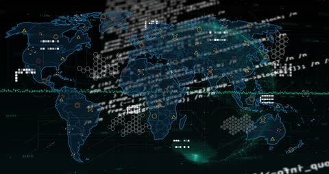Global Financial Network and Data Analysis Visualization