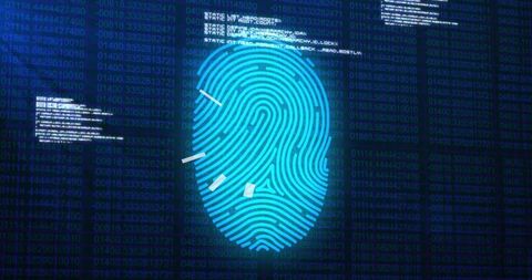 Biometric Fingerprint Technology for Cyber Security Analysis - Download Free Stock Images Pikwizard.com
