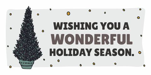 festive holiday season greetings with evergreen art - Download Free Stock Templates Pikwizard.com