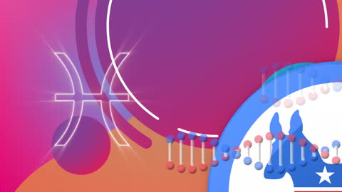 Dynamic Animation of Astrology and DNA Inspired Fusion