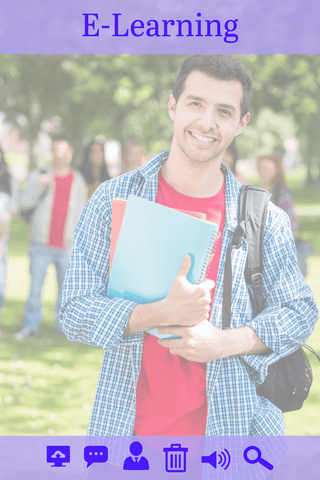 man holding notebooks with e-learning concept on transparent background - Download Free Stock Videos Pikwizard.com