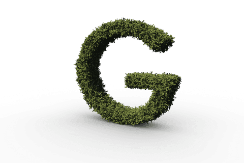 3d transparent leafy letter g isolated design - Download Free Stock Videos Pikwizard.com
