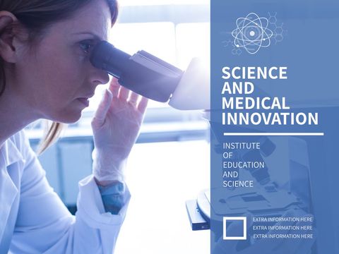 Scientist Examining Innovations in Modern Laboratory - Download Free Stock Templates Pikwizard.com