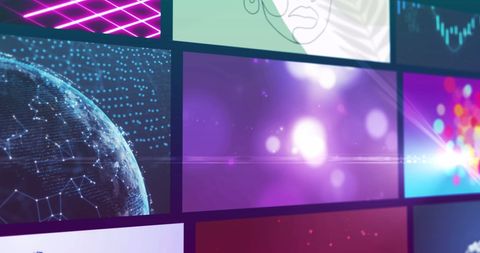 Digital Screens Showcasing Technology and Business Concepts - Download Free Stock Images Pikwizard.com