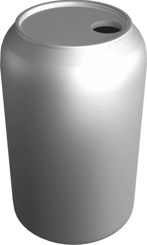 Realistic Silver Beverage Can Transparent Background - Download Free Stock Videos Pikwizard.com