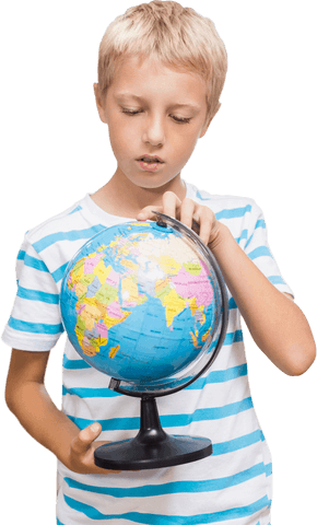 curious child exploring transparent globe geography - Download Free Stock Videos Pikwizard.com