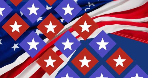 American Flag with Stars Symbolizing Patriotism - Download Free Stock Images Pikwizard.com