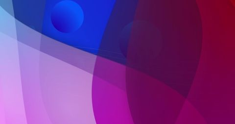 Abstract Colorful Overlapping Shapes on Blue Background - Download Free Stock Images Pikwizard.com