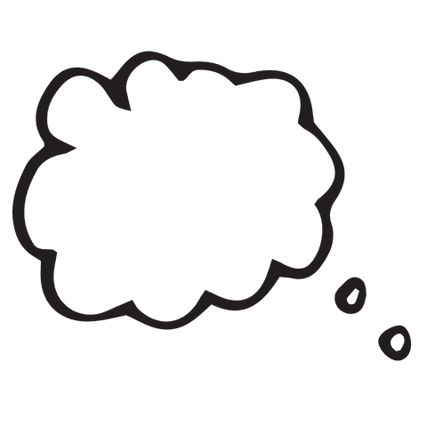 Transparent Thought Bubble Icon for Creative Design Concepts - Download Free Stock Videos Pikwizard.com