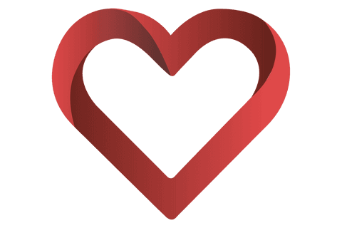 Transparent Red Heart Illustration for Love and Romance Themes - Download Free Stock Videos Pikwizard.com