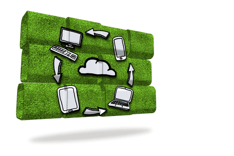 Transparent Cloud Connectivity Concept with Digital Devices - Download Free Stock Videos Pikwizard.com