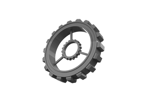 transparent grey cog mechanism on isolated background - Download Free Stock Videos Pikwizard.com