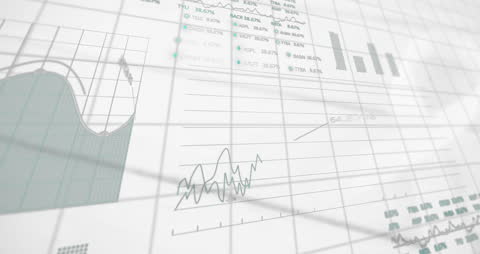 Animated Data Processing and Global Business Interface Concepts