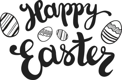 Happy Easter Egg Illustration on Transparent Background - Download Free Stock Videos Pikwizard.com