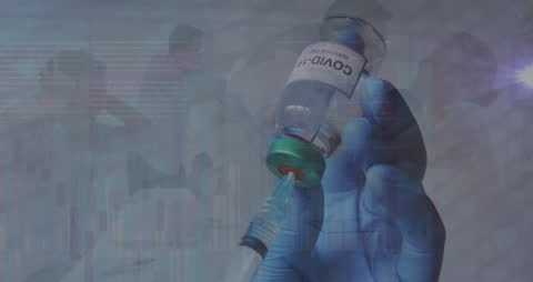 Global Medicine and Rugby Players Conceptual Animation