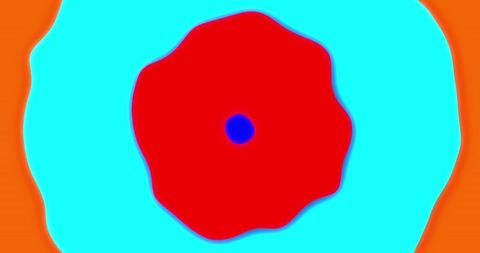 Abstract blur pattern with vivid contrasts