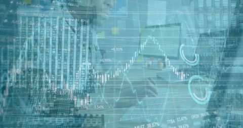 Global Finance Technology with Business Data - Download Free Stock Images Pikwizard.com