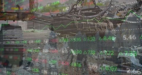 Data Analytics Overlaying Industrial Site Modern Techniques