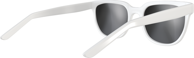 Transparent White Framed Sunglasses on Clear Background - Download Free Stock Videos Pikwizard.com