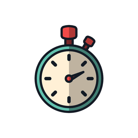 blue timer illustration on transparent background measuring concept - Download Free Stock Videos Pikwizard.com