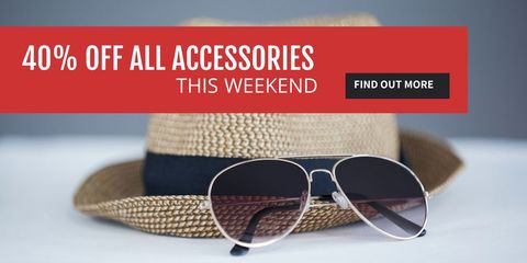 stylish summer hat and sunglasses for seasonal sale promotion - Download Free Stock Templates Pikwizard.com