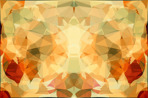 Geometric Abstract Pattern with Orange Tones on Transparent Background - Download Free Stock Videos Pikwizard.com