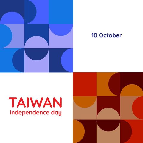 vector design taiwan independence day october 10 celebration - Download Free Stock Templates Pikwizard.com