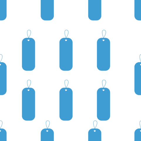 Seamless Pattern with Blue Tags on Transparent Background - Download Free Stock Videos Pikwizard.com