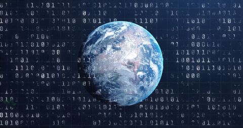 Global Finance and Stock Market Trends with Binary Technology - Download Free Stock Images Pikwizard.com